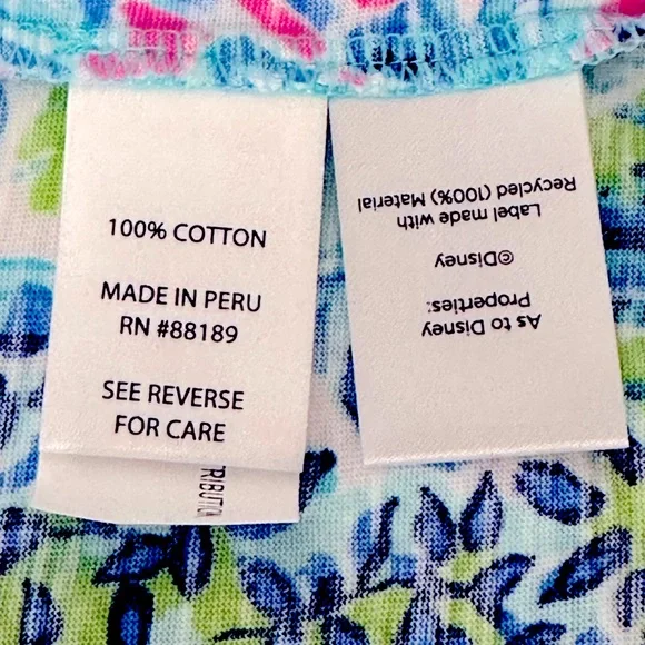 NWT Cinderella Lilly Pulitzer x Disney Parks Etta Tee Limited Edition Size Large - Picture 9 of 14